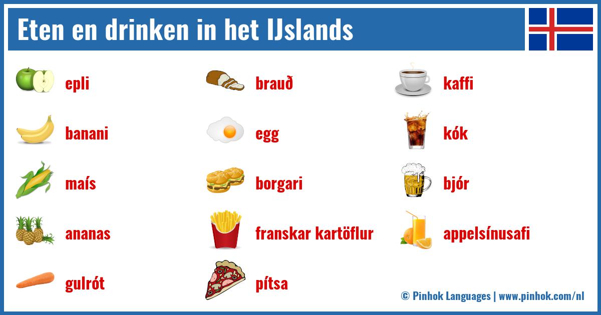 Eten en drinken in het IJslands