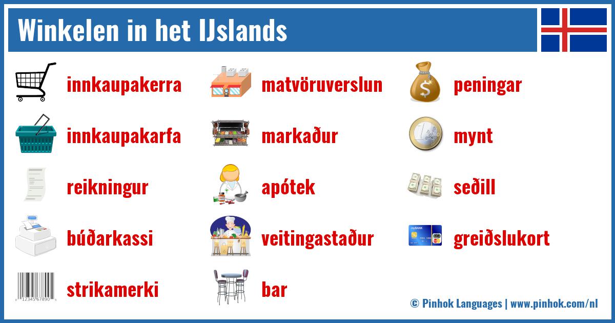 Winkelen in het IJslands