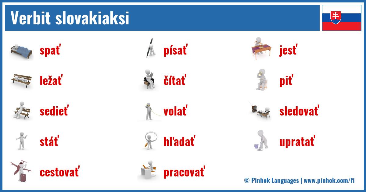 Verbit slovakiaksi