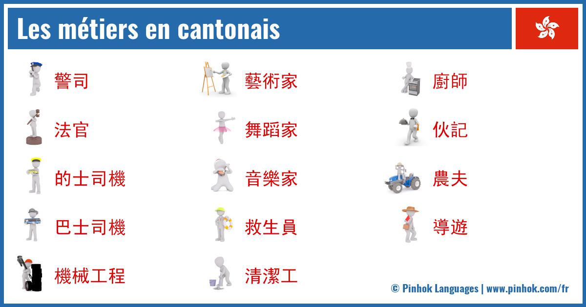 Les métiers en cantonais