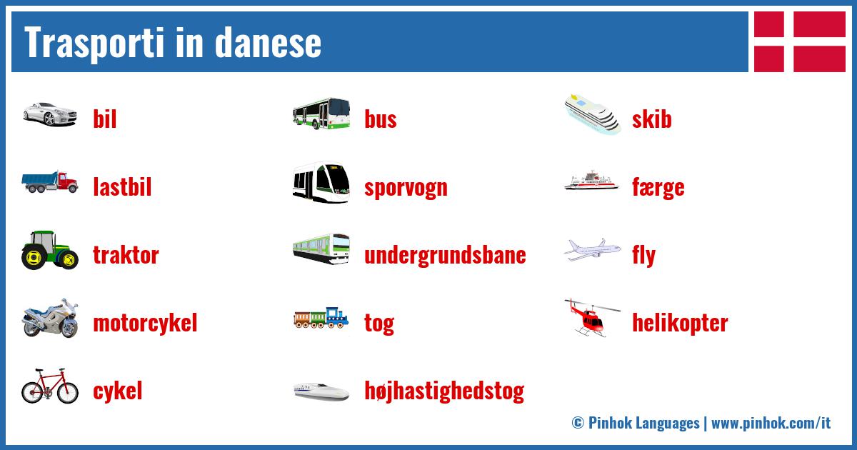 Trasporti in danese