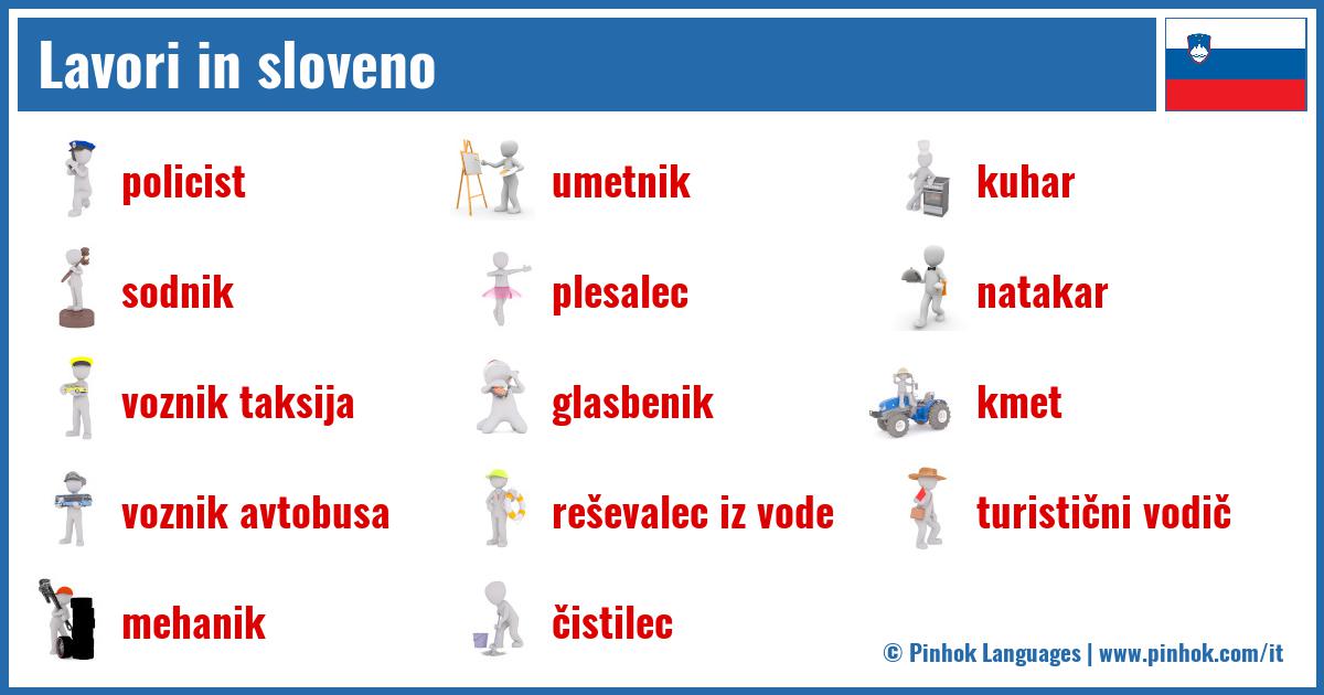 Lavori in sloveno