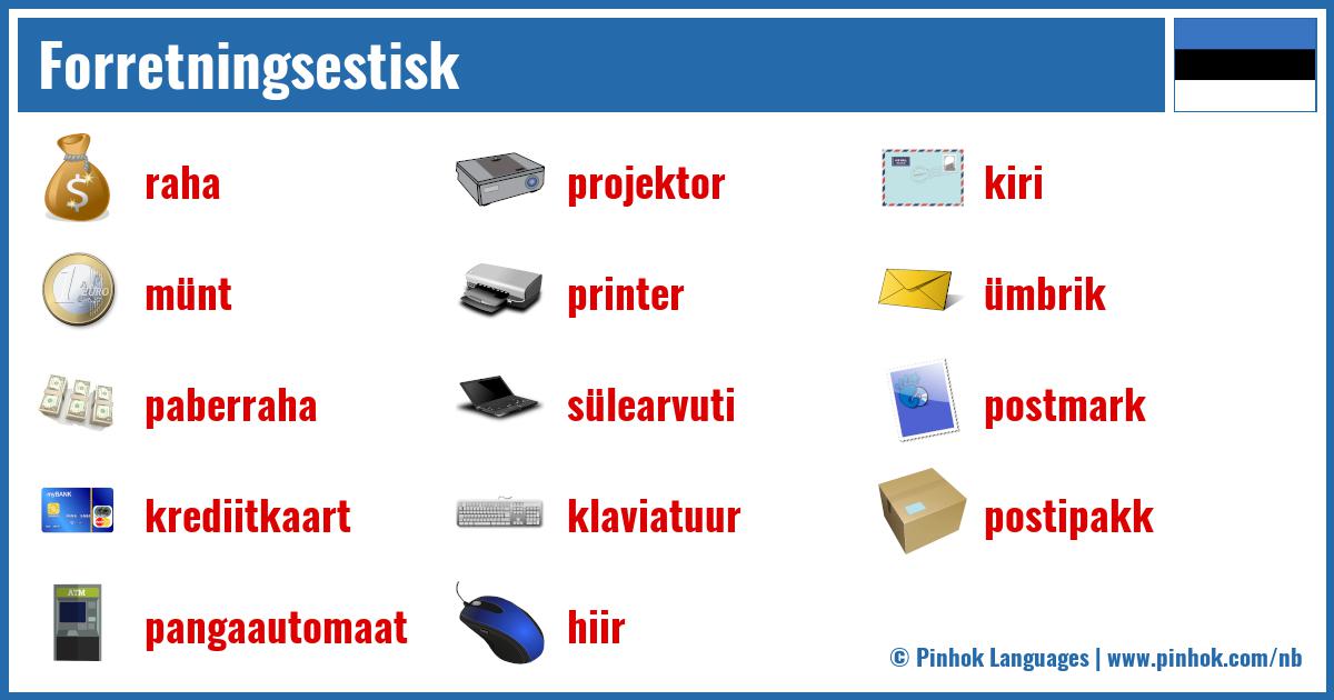 Forretningsestisk