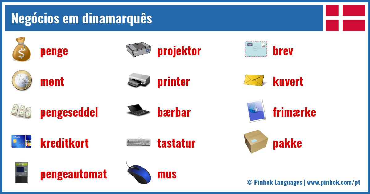 Negócios em dinamarquês