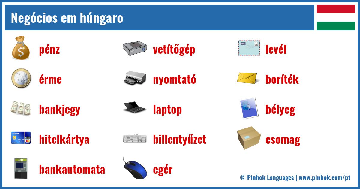 Negócios em húngaro