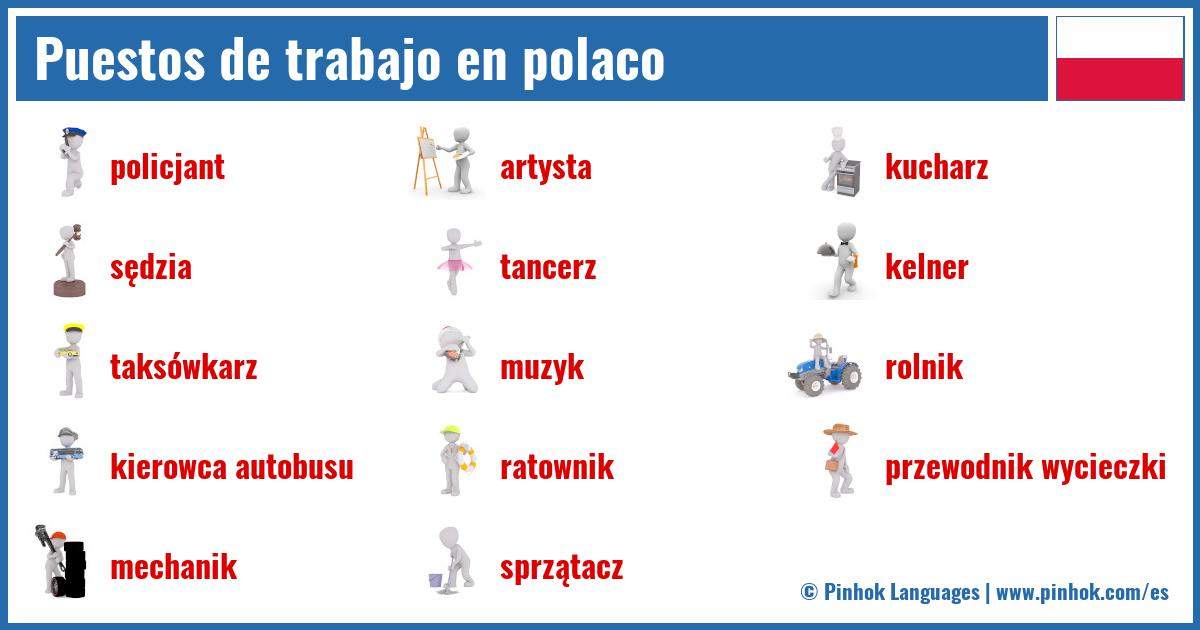 Puestos de trabajo en polaco