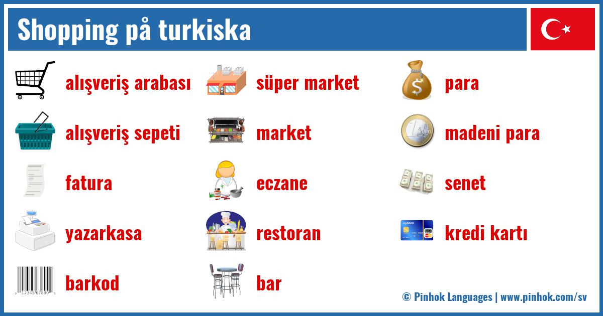 Shopping på turkiska